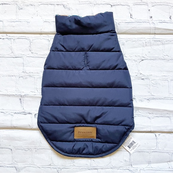 Pendleton Dog Pendleton Reversible Blue Multicolor Western Dog